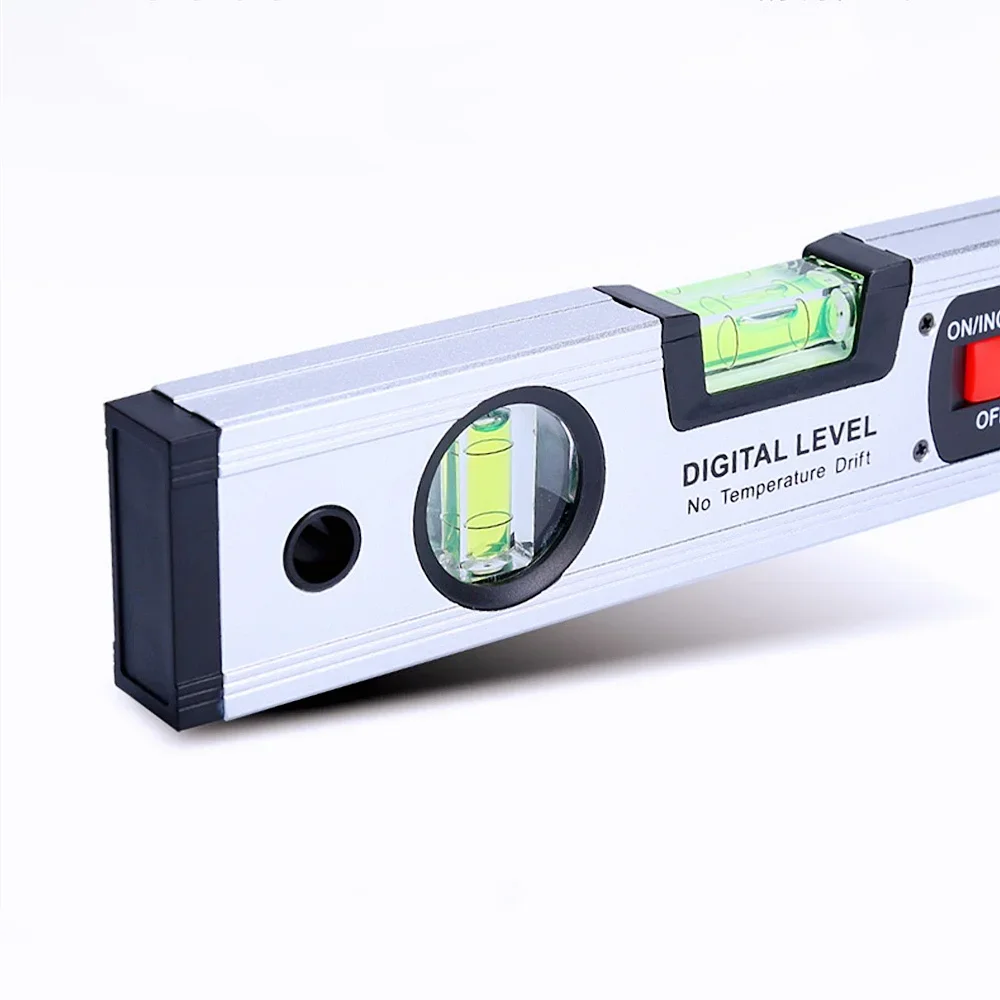 

NEW! 40cm/60cm/80cm Electronic Digital Display Level Ruler Aluminum Alloy Angle Inclinometer Laser Infrared Magnetic Level Ruler