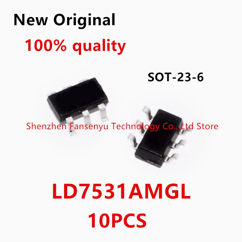 

(10piece)100% New LD7531 LD7531AMGL LD7531A 31 31A SOT23-6 Chipset