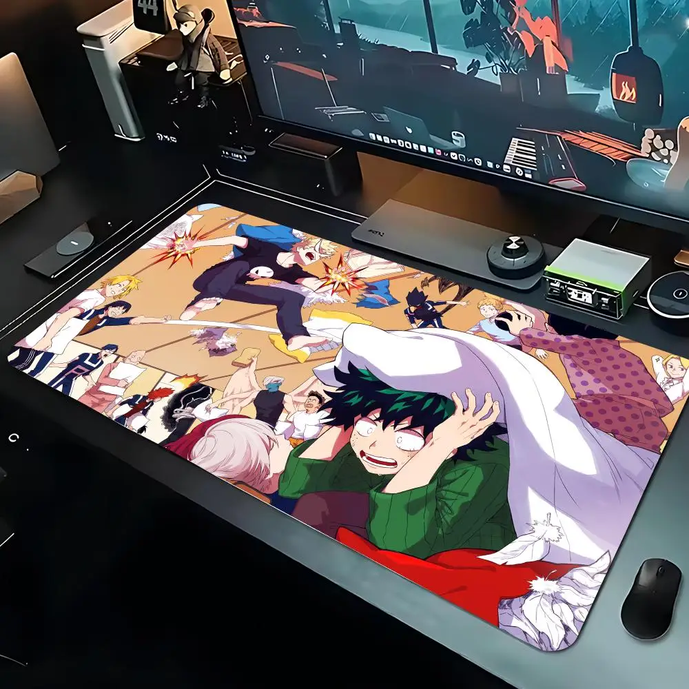 My Hero Academia Mouse Pad Large Playmat Gaming Customized Mat XXL Size Gamer Office Mousepad Logo Desk Mat