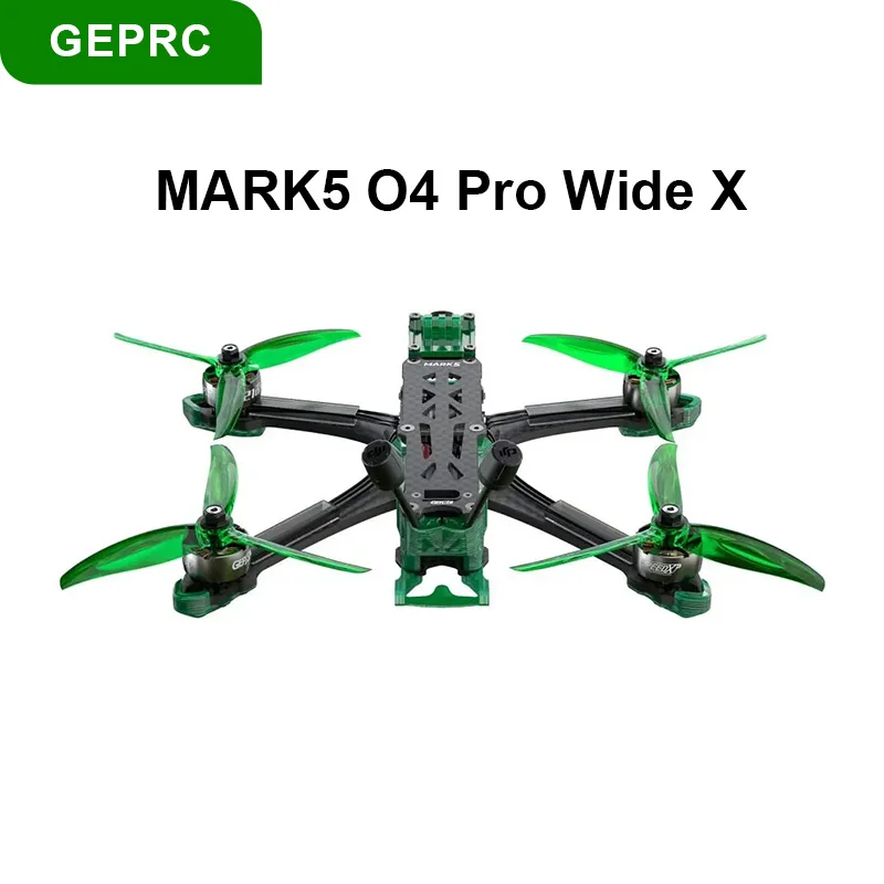 

GEPRC MARK5 O4 Pro Wide X FPV Drone SPEEDX2 GPS TAKER 2107.5 1960KV Freestyle RC FPV Built Bluetooth Quadcopter