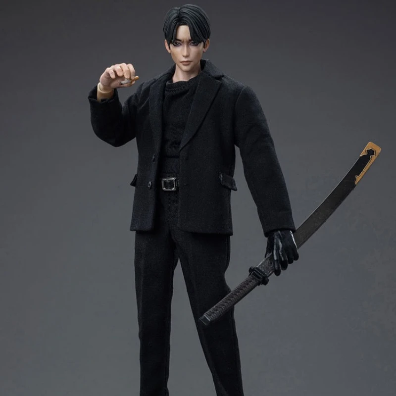 Suministro puntual JOYTOY Original LEVEL9 1/12 Chaos serie de primera línea Gangster Boben modelo de figura de acción juguetes modelo regalos para niños