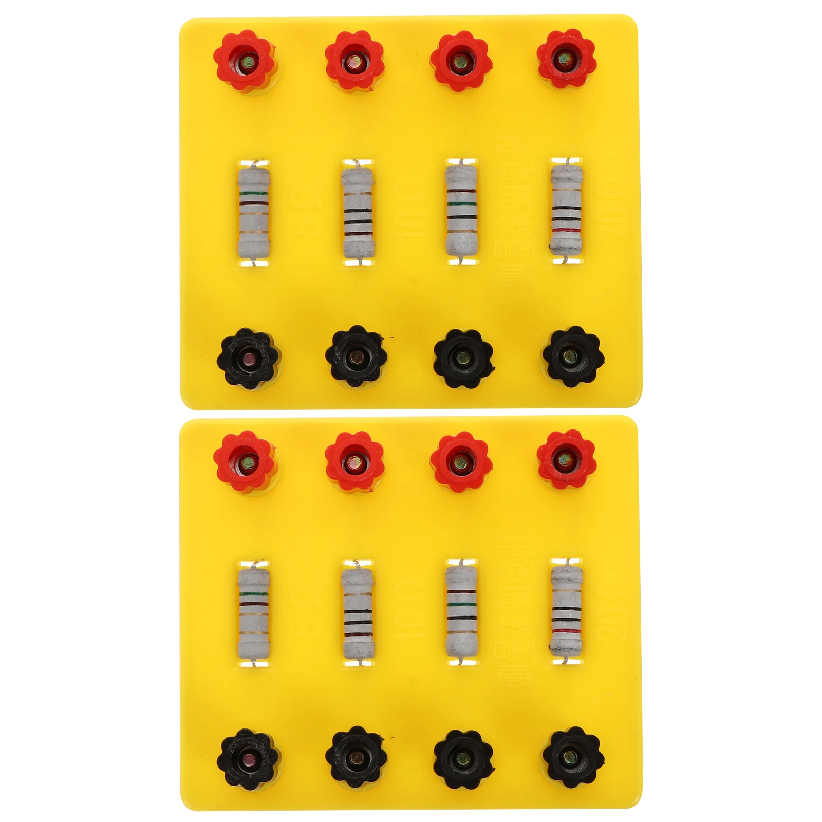 

2 Pcs Resistor Ring Electricity Test Practical Equipment Fixed Value Physics Teaching Aid Students Tool Electrics Knowledge