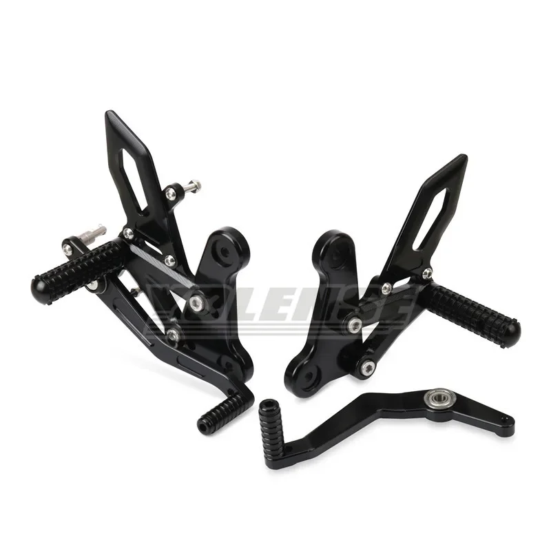 Motorcycle Adjustable Raise Move Back Footrests Rearset Rear Footpeg Foot Rests For 675SR-R 675SRR 675 SR