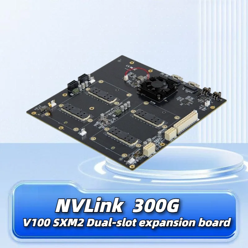 V100 SXM2 Graphics Card 300G NVLink Dual Card Aom-sxmv Simplified No Split