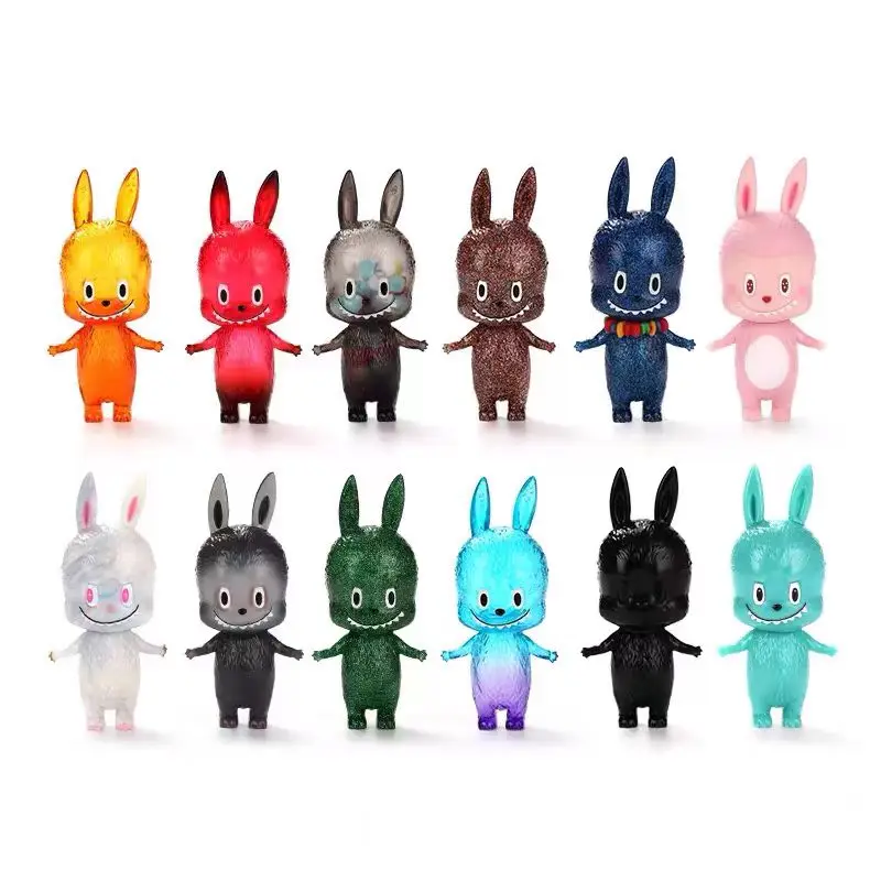 Original Labubu Mini Zimomo 1 Monsters Series Blind Box Toys Model Confirm Style Cute Anime Figure Gift Surprise Box