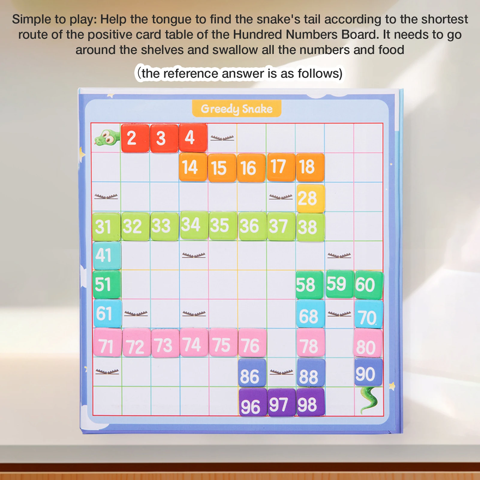 Magnetic Math Hundred Board Preschool Learning Activities Classroom Must-Have Interactive Learning Tool Chessboard Toys For Kids