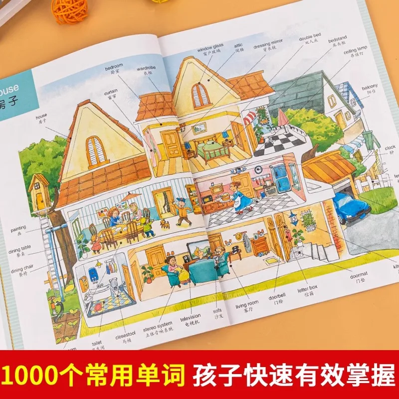 300 Zdań do Rozwijania Rozumienia w Języku Angielskim dla Dzieci, 1000 Słów do Nauki Angielskiego dla Dzieci