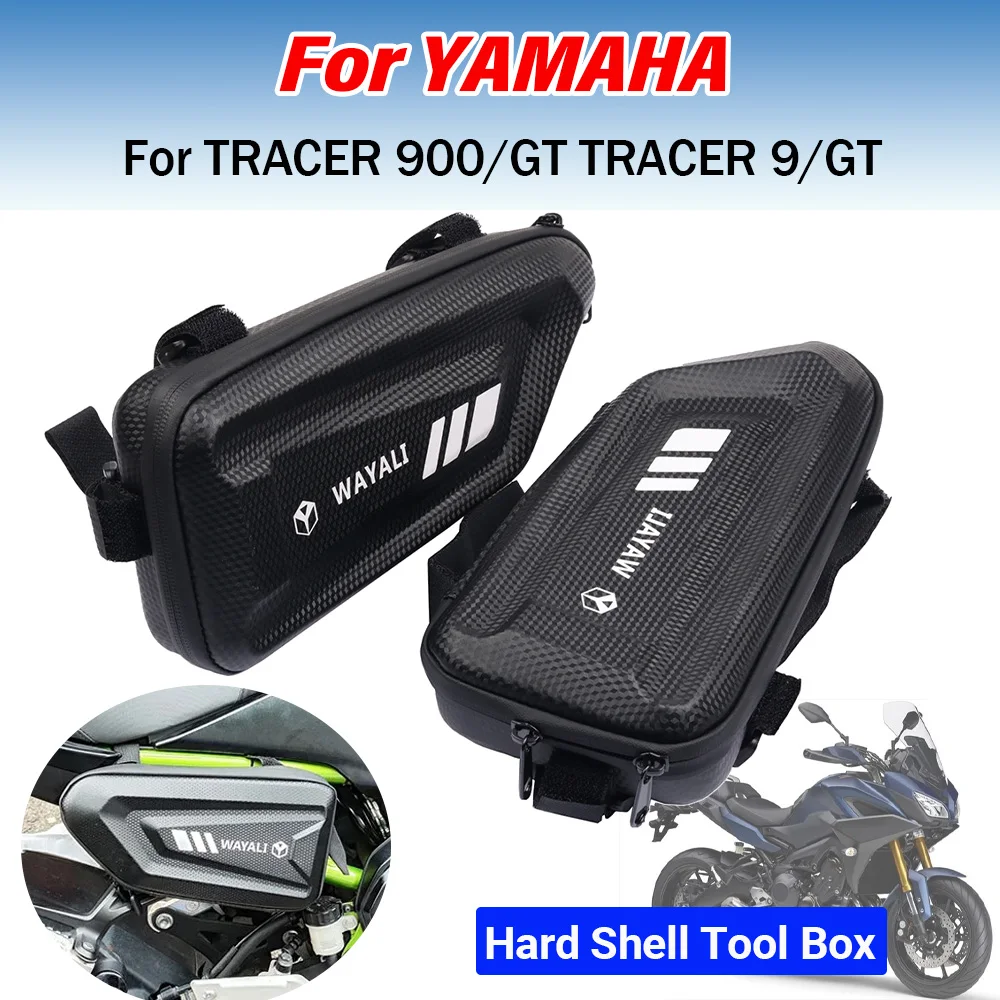 Motorcycle Accessories For YAMAHA Tracer 900 GT Tracer900 GT 900GT 9GT Side Bag Fairing Tool Storage Bags Triangle Bumper Bags