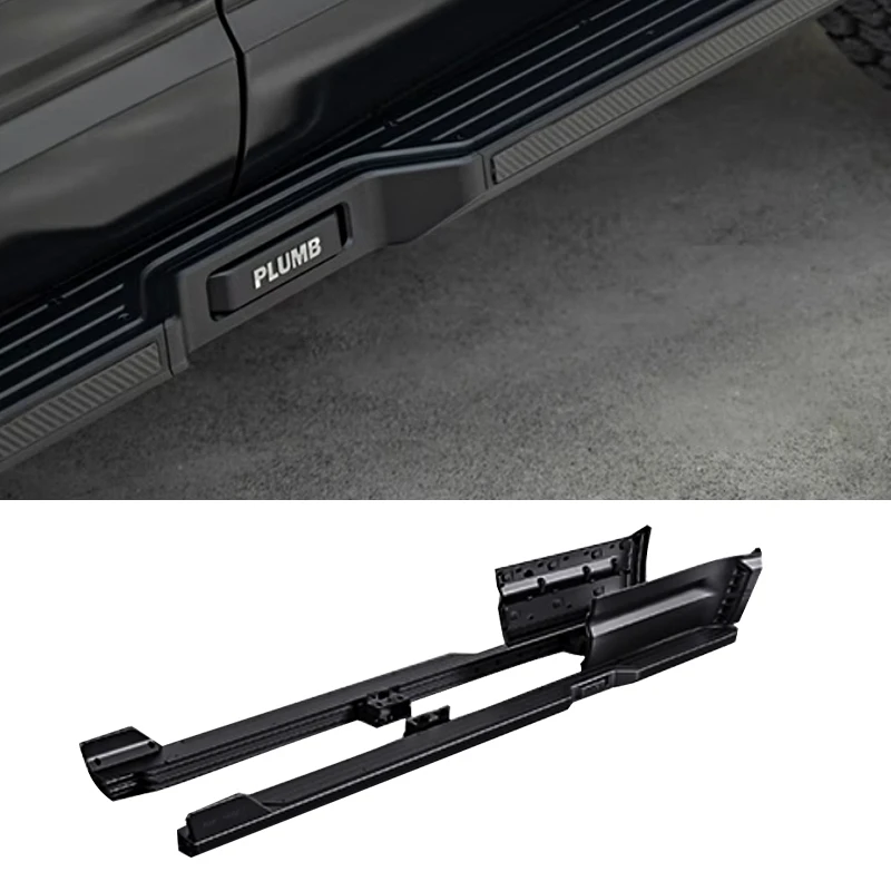 PLUMB Side Bar Wide Body Kit For Land Rover Defender 110 Fixed Foot Pedal Off Road Protection Side Bar Modification