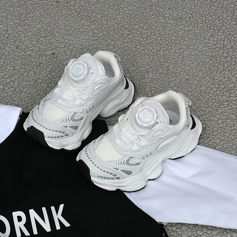 أحذية رياضية شبكية قابلة للتنفس للأولاد والبنات خفيفة الوزن ومريحة للأطفال ذات جودة عالية وأحذية رائجة البيع #5