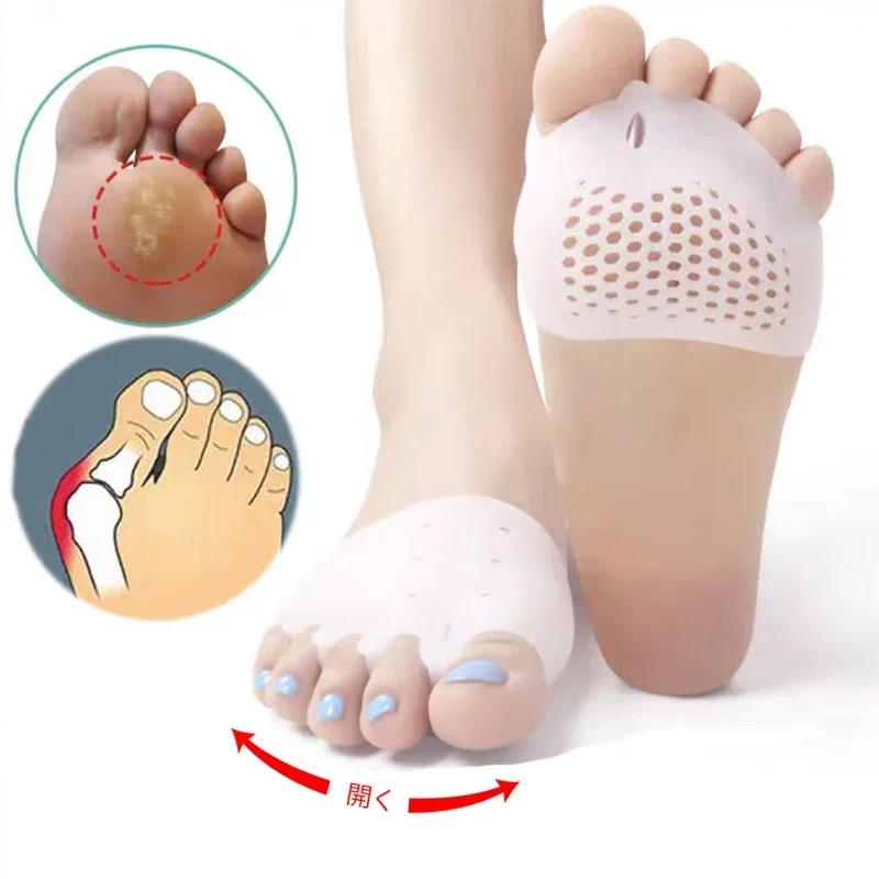 

Silicone Bunion Corrector Toe Separator Bunions Toe Corrector Valgus For Toe Haluksy Finger Separator Hallux Valgus Corrector