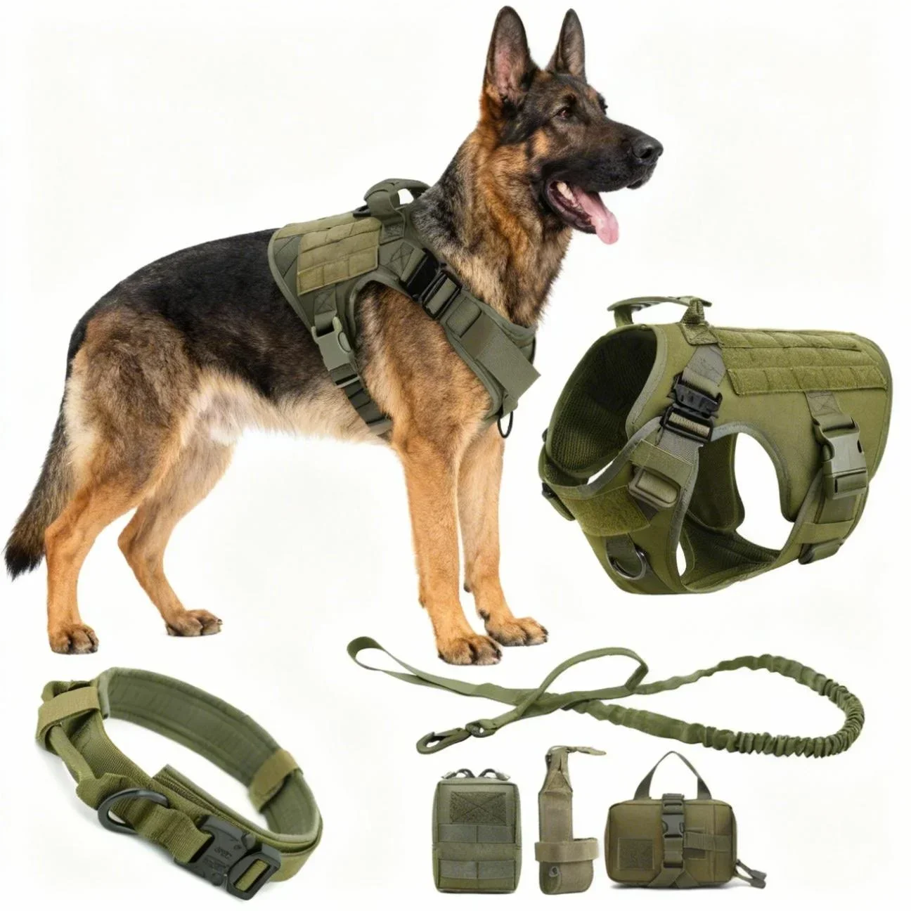 

Dog Harness Dog Collar Dog Leash Dog Clothes Dog Set For Medium Large Dogs dog accessories