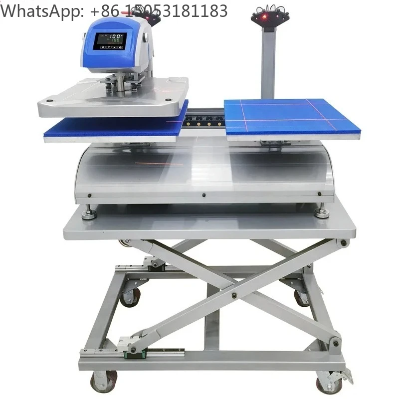 40×50cm Large Format Sublimation Heat Press Machine, Big Size High Efficiency Heat Transfer Printing Equipment