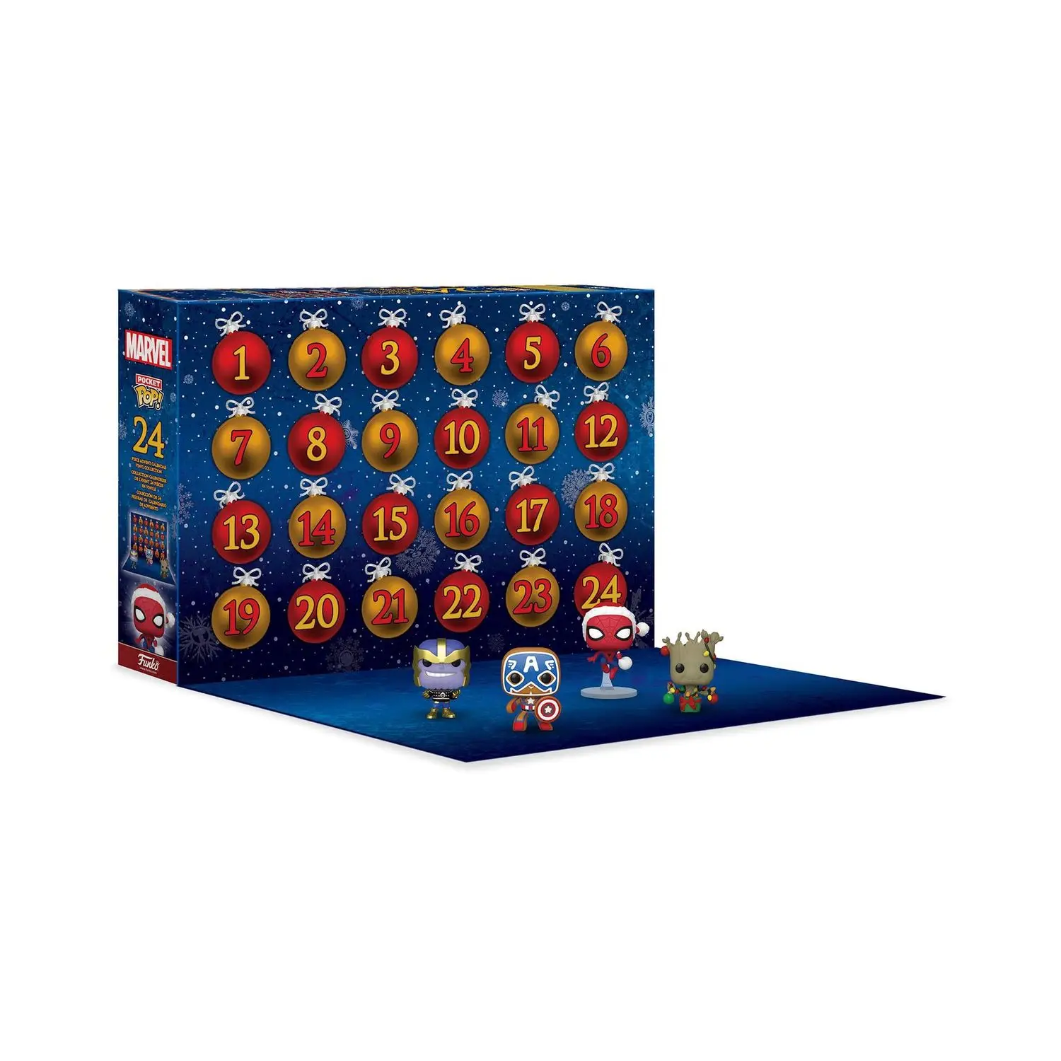 ファンコ ポップ スパイダーマン トイ ストーリー ウッディ 24 日アドベント カレンダー ブラインド ボックス周辺フィギュアおもちゃ男の子用ギフト グッズ装飾品