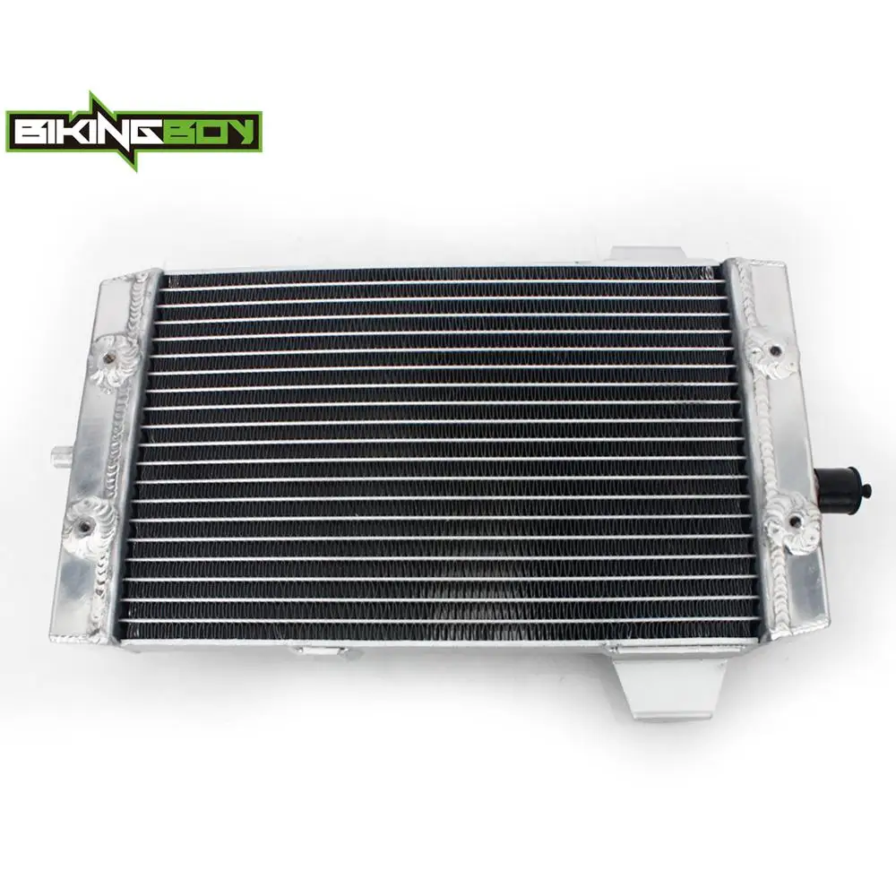 BIKINGBOY Engine Cooling Radiator For Kawasaki KVF700 KFX700 Prairie 04 05 06 07 08 09 Water Cooler Aluminium Core 39060-0006