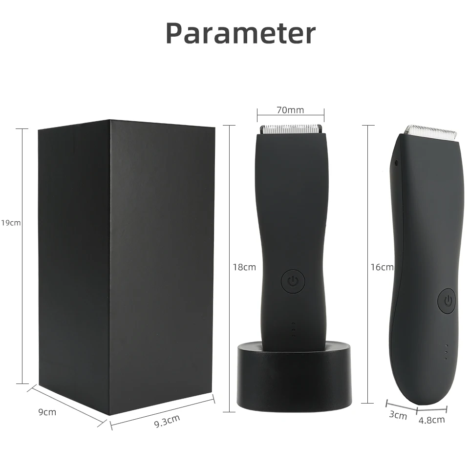 Körper Haar Trimmer für Männer Elektrische Bälle Trimmer Körper Groomer und Scham Leiste Haar Entferner Wasserdichte Bart Rasieren Maschine