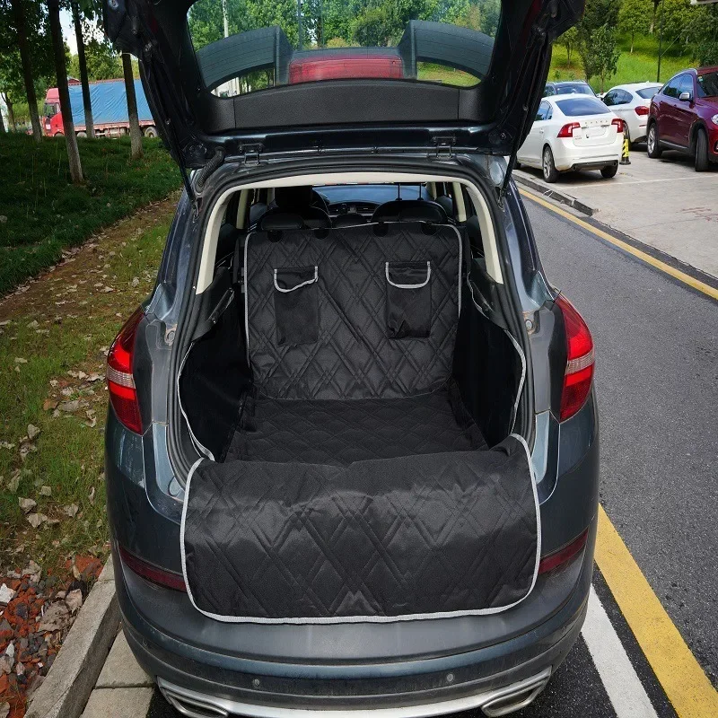 

Waterproof Car Seat Cover Dog Carriers Pet Travel Dog Carrier Hammock Car Rear Back Seat Protector Mat Safety Carrier for Dogs