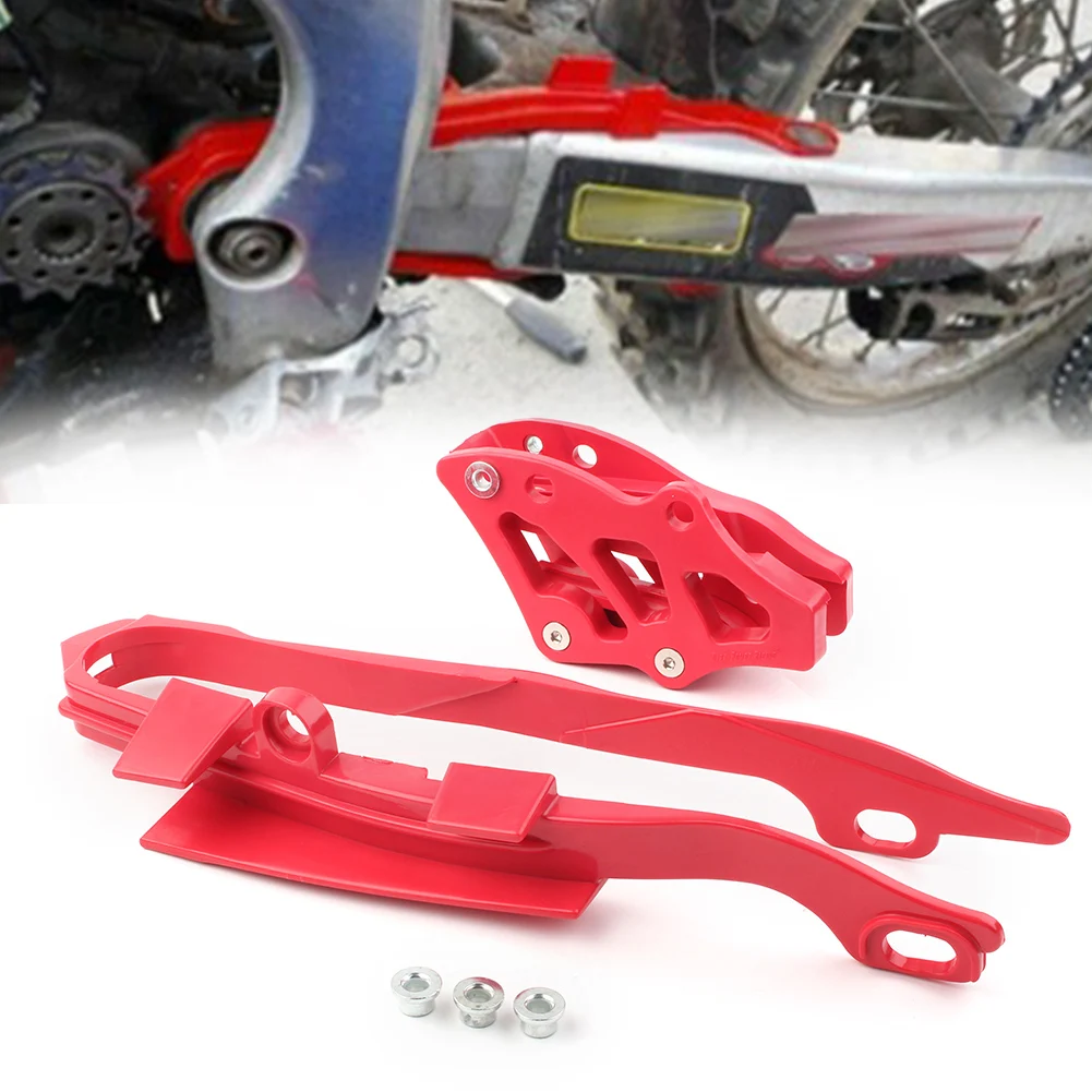 Motorcycle Swingarm Chain Slider & Chain Guard for HONDA CR125R CR250R CRF450X 2005-2007 CRF250R CRF450R 2005-06 & CRF250X 2006