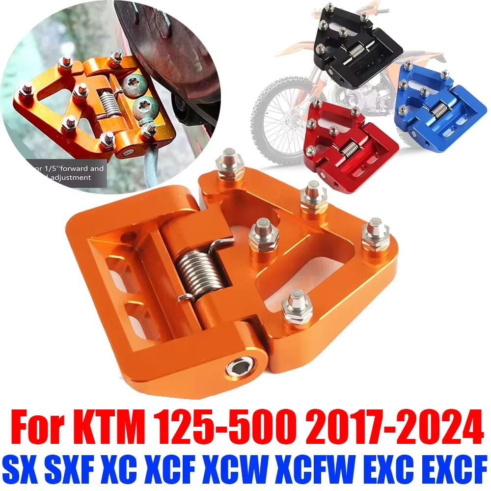 

Для KTM SX SXF XC XCF XCW XCFW EXC EXCF 125 150 250 300 350 450 500 Аксессуары для мотоциклов Складная задняя насадка на педаль тормоза