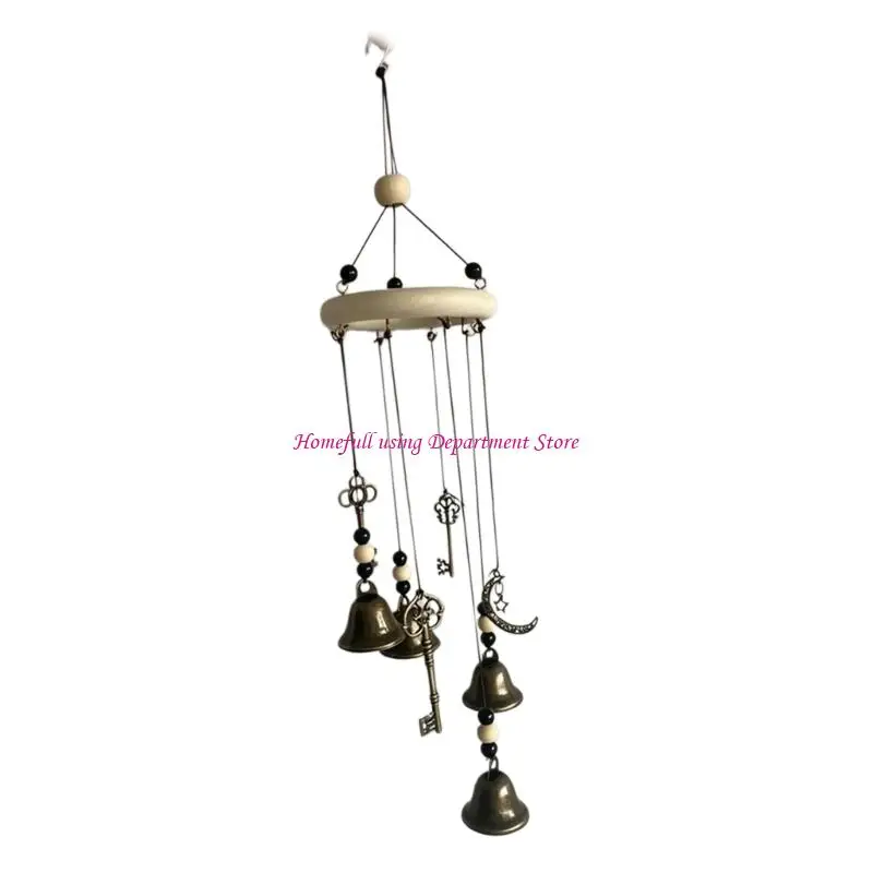  Top Cord Wall Piece with Metal Parts for Porch Doorway Display