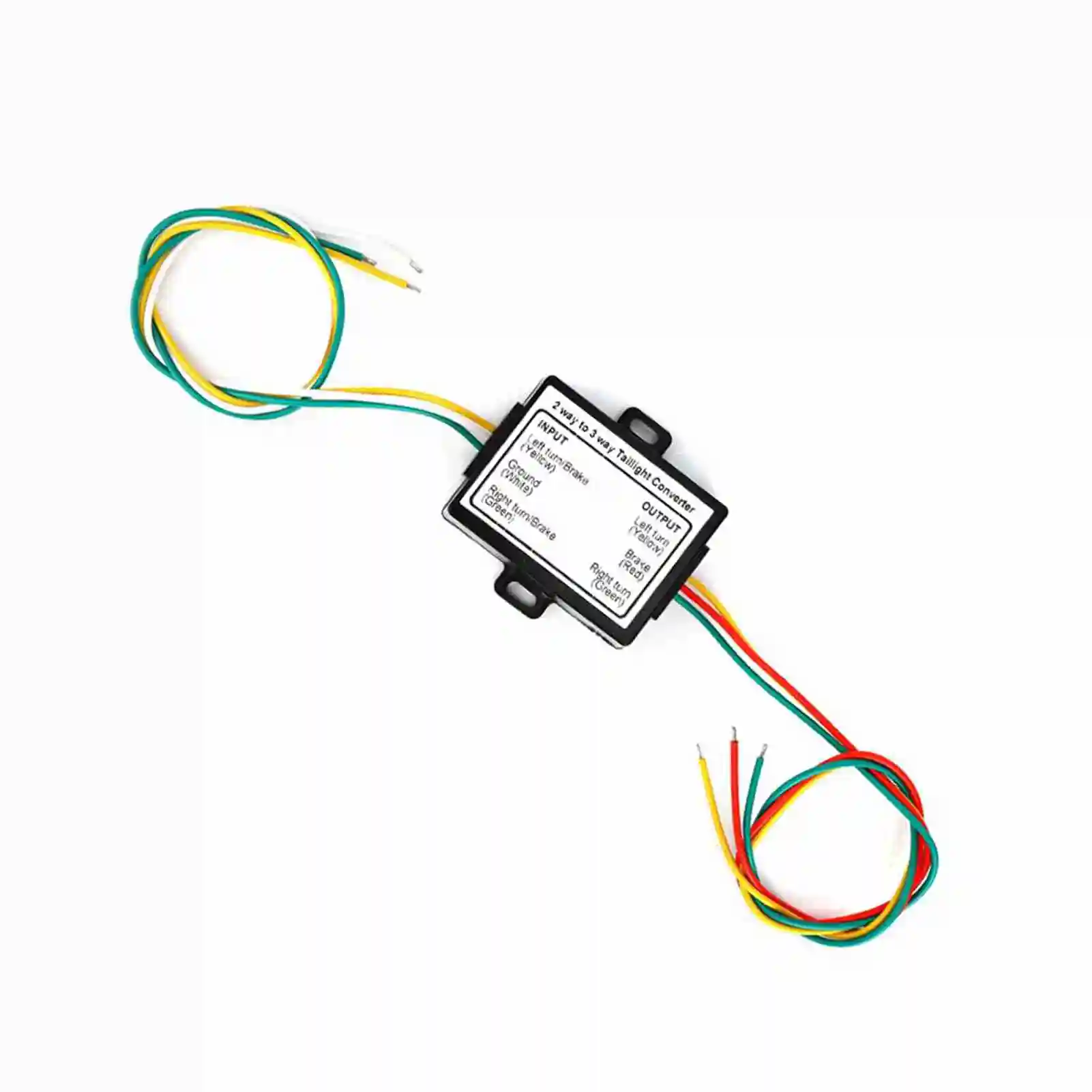 الذيل محول الضوء 2-to-3 سلك محول 2-to-3 سلك لصق مقطورة محول النظام الكهربائي سلك تسخير محول الولايات المتحدة نوع #4