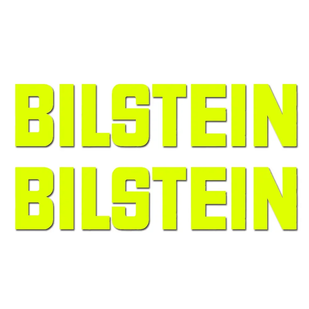 For Bilstein Shock Suspension Vinyl Decal (Set) Sticker 8 inch racing emblem