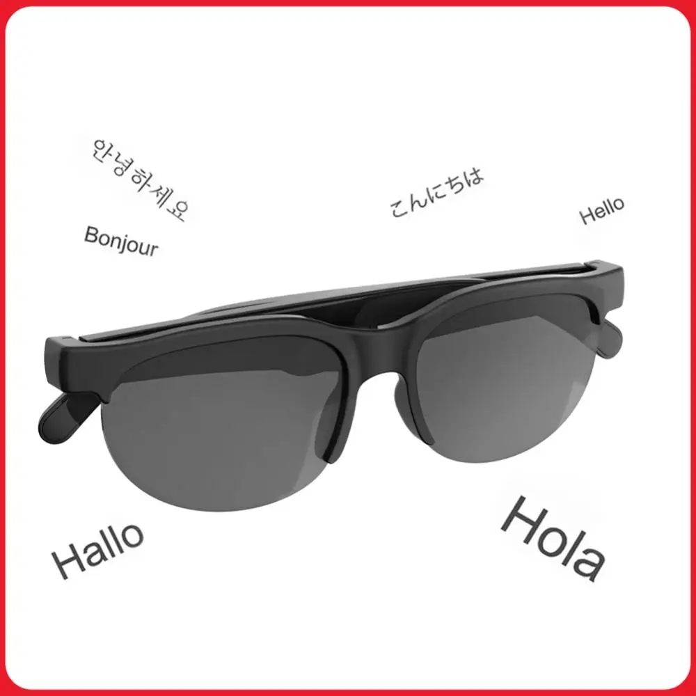 

Умные очки для перевода с ИИ, Bluetooth 5.4, беспроводные солнцезащитные очки-наушники для мужчин и женщин