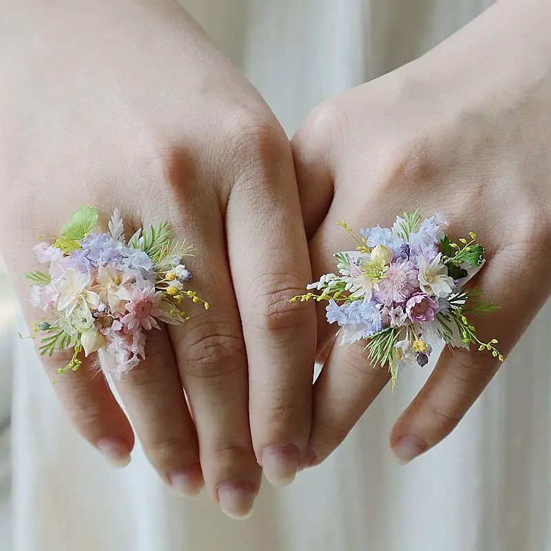 Handmade Monet Garden Spring Proposal Engagement