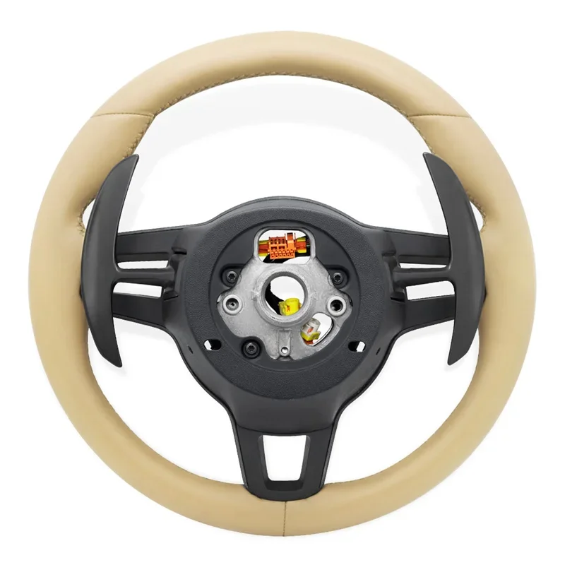 Steering Wheel Fit for Porsche Macan Cayenne Panamera Taycan 718 Cayman 991 992 911 911.2 Carrera GT2 GT2RS GT3 GT3RS GT3 RS GT4