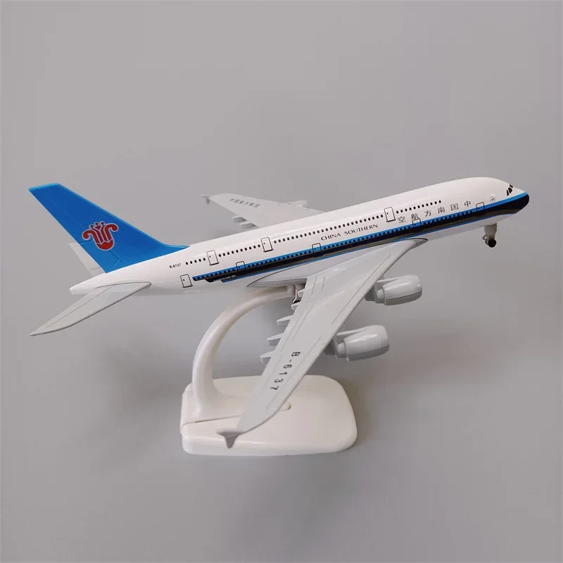 18*20cm Alloy Metal Air China Southern Airways A380 Airplane Model Southern Airbus 380 Airlines Plane Model Aircraft & Wheels