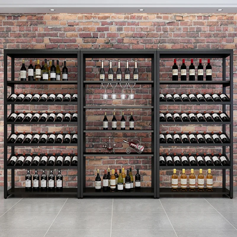 

Bar For Salon Luxe Wine Holder Showcase Wall Kitchen Storage & Organization Modern Cabinet Industrial Craft Floating Shelf Rack