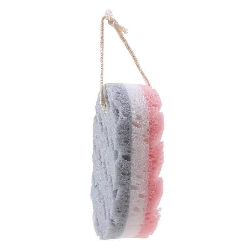 1PC Soft Shower Bath Sponge Ball Multi Function Whole Body Exfoliating Massage Scrubber Gentle Skin Cleansing Body Brush Daily