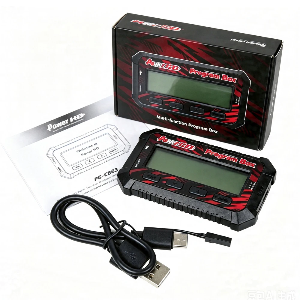 Power HD PowerHD PG-CB63 32-bit Micro-Processing Multi-function Steering Gear Program Box