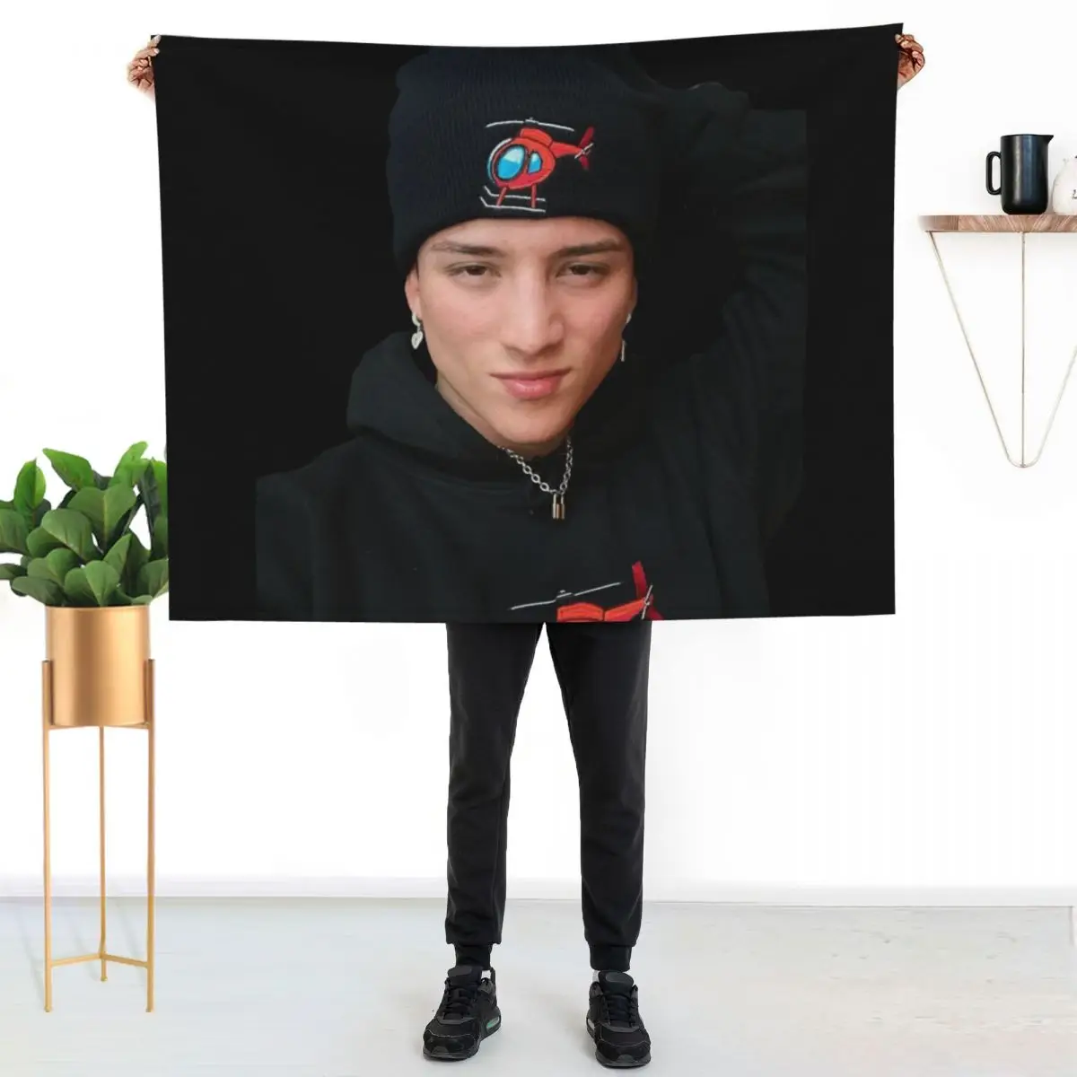 Tony Lopez Throw Blanket Giant Sofa Polar Retros Kid'S Softest Hairys Blankets