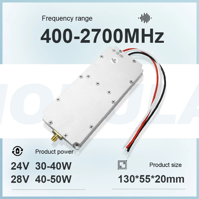 amplificador de potencia rf ldmos modulo drone sma nao tripulado protect area system 50w 01