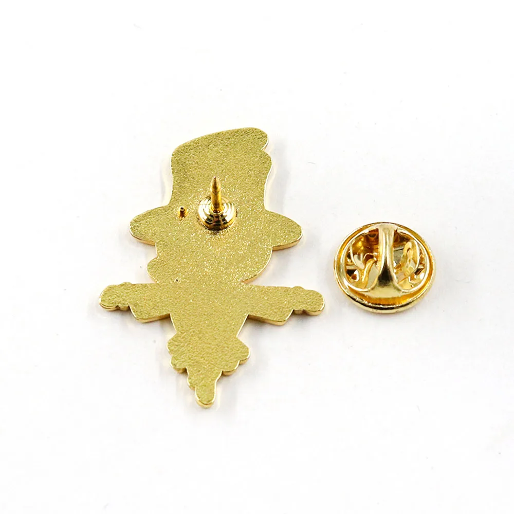 فزاعة الأمير اللفت رئيس المينا دبوس مغامرة أنيمي شخصية شارة مجوهرات هدية للطفل #3