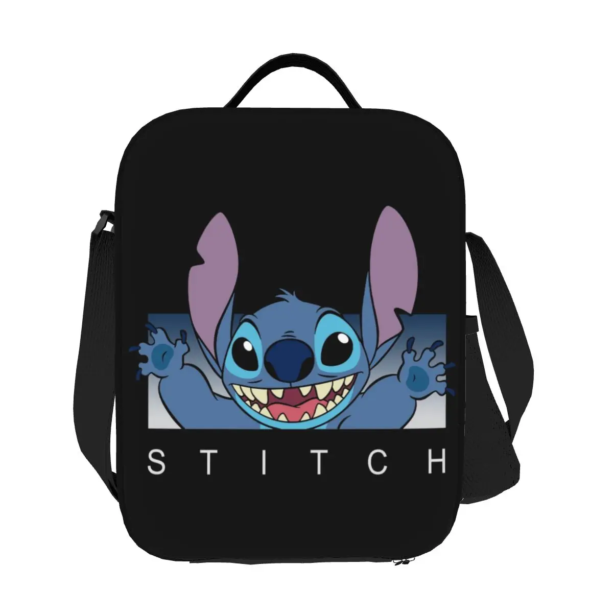 

Пользовательские Lilo Stitch мультфильм аниме манга сумка для обеда женский холодильник термоизолированные ланч-боксы для офиса для взрослых