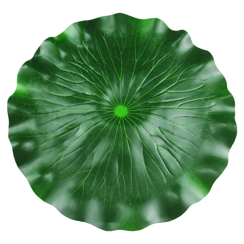 

Artificial Lotus Leaf 3D Realistic Waterproof Eva Pond Decor for Fish Tank Fountain Garden Floating Ornament Simulation Leaves