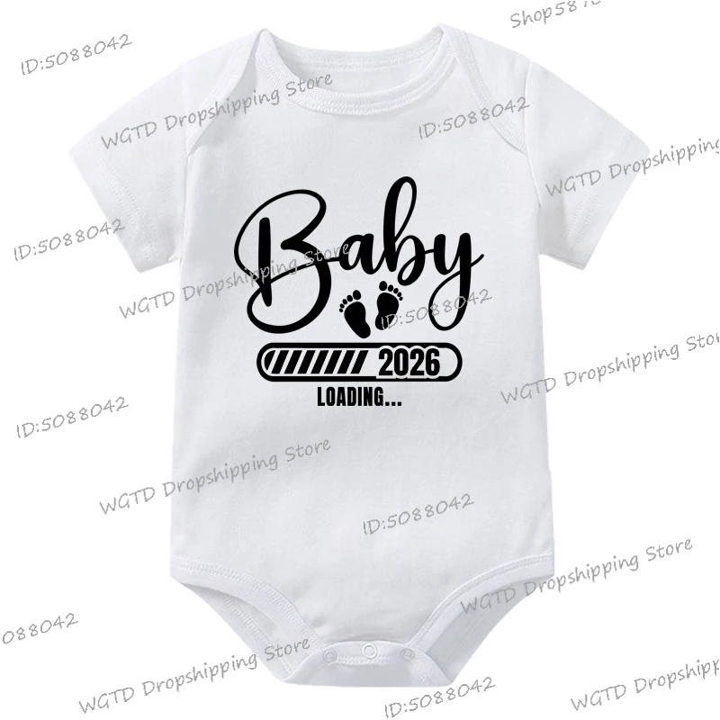 2026 الطفل تحميل الوليد السروال القصير القطن الطفل داخلية الصيف الفتيان الفتيات بذلة إعلان الحمل الملابس الزي #3