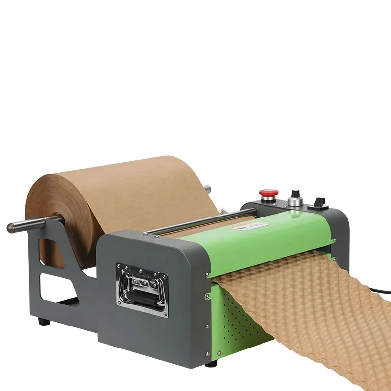 Recyclable Automatic Making Pad Cushion Packaging Paper Bubble Machine Desktop Bubble Cushion Device