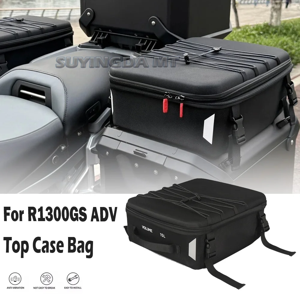 For BMW R1300GS ADV Motorcycle Top Bag Waterproof R 1300 GS Adventure 1300GSA  Top Box Pannier Side Bag Case Luggage Bag 2024+