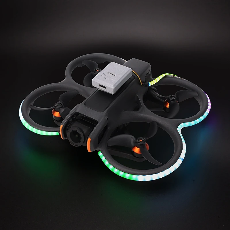 Strip LED warna-warni untuk DJI NEO Dazzle Night Flight Light Strap AVATA Lamp Belt Aksesoris