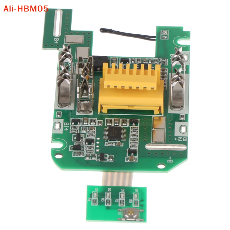(HB05)1PC PCB Circuit Board For 18V 3.0Ah BL1850B BL1840B Lithium Battery Charging Protection Circuit Board Battery Indicator