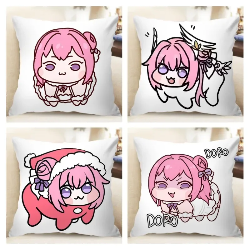 Nikke DORO Doll Victory Goddess Pink Dog Pillow Decoration, Anime Game Surrounding Toy Dolls, Home Accessories Gift