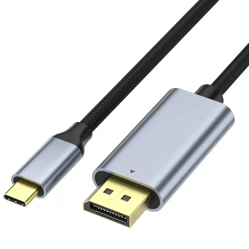 10PCS 4K60HZ USB C To DisplayPort Cable For Home Office , USB-C To DP Cable Compatible With VR Headsets,Galaxy,Surface Book