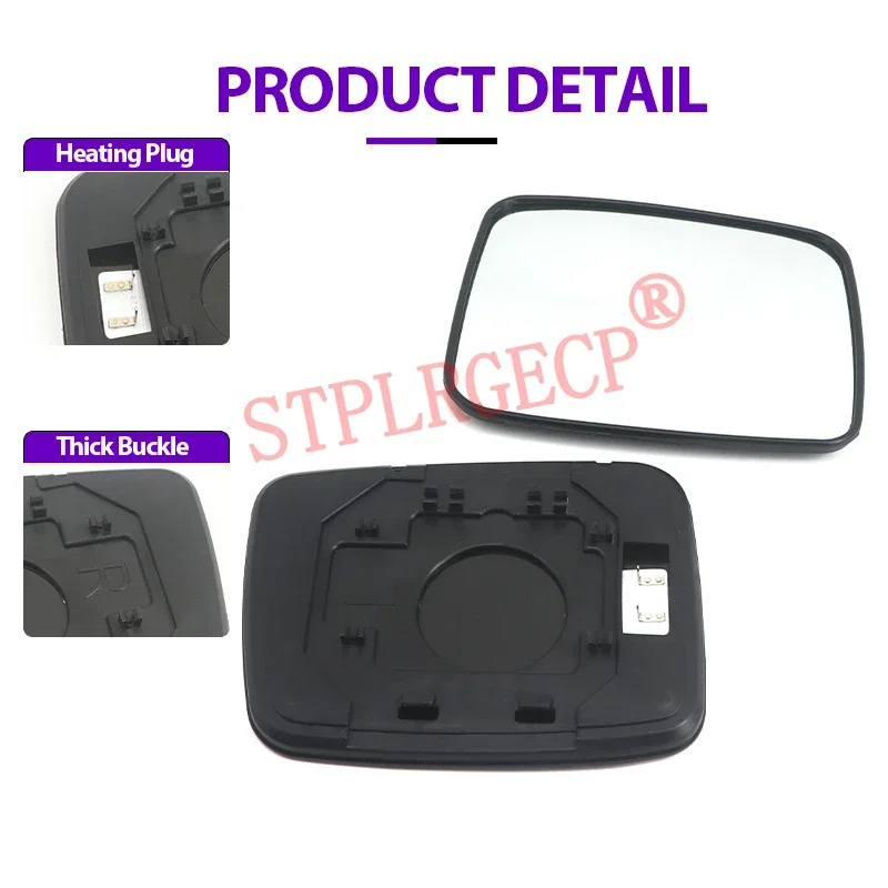 Beheizter Außenspiegel für Fahrerseite mit Basis für Nissan X-Trail T30 2001-2007 – Detail 9