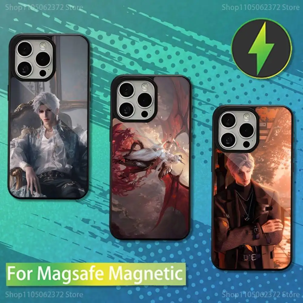 

Hot LOVE AND DEEP SPACE Game Phone Case For iPhone 16,15,14,13,12,11,Pro,Max,Plus,Mini,Magsafe,Magnetic Wireless Charging Case