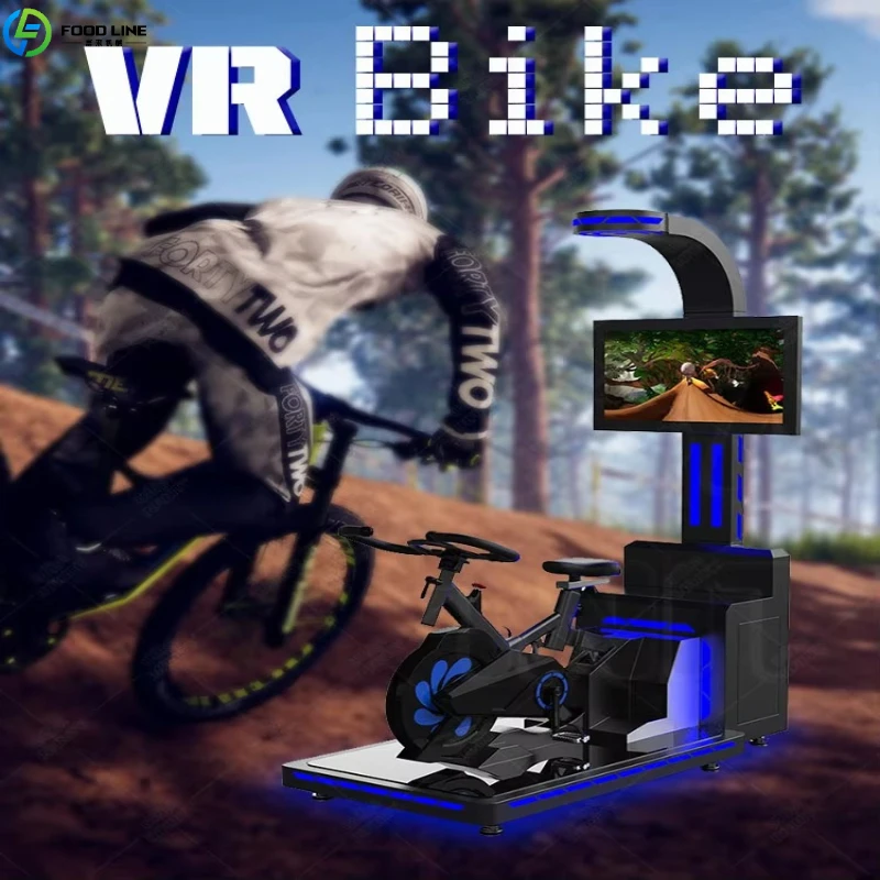 FL 2026 New Amusement Park Rides 9d Virtual Reality Driving Game Machine Arcade Vr Car Racing Simulator