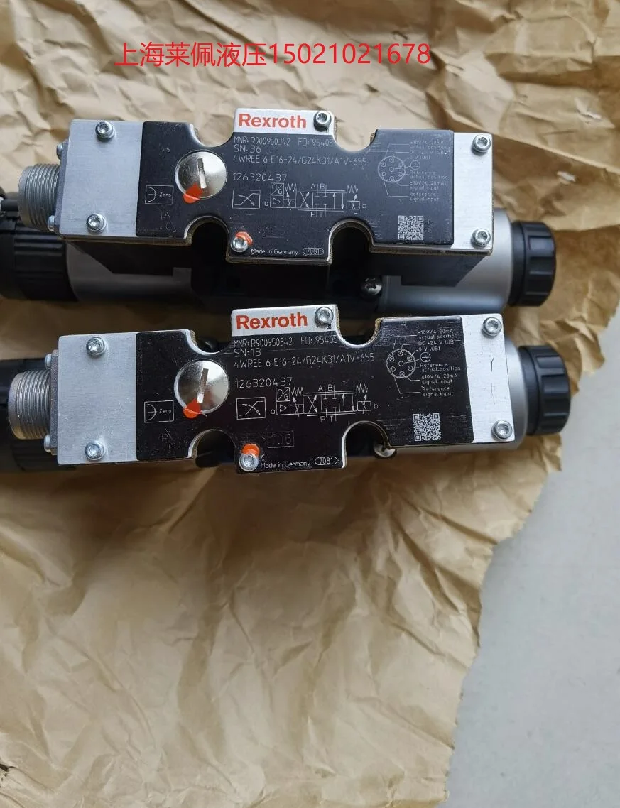 

R900950342 4WREE6E16-24/G24K31/A1V-655 Rexroth REXROTH, пропорциональный клапан