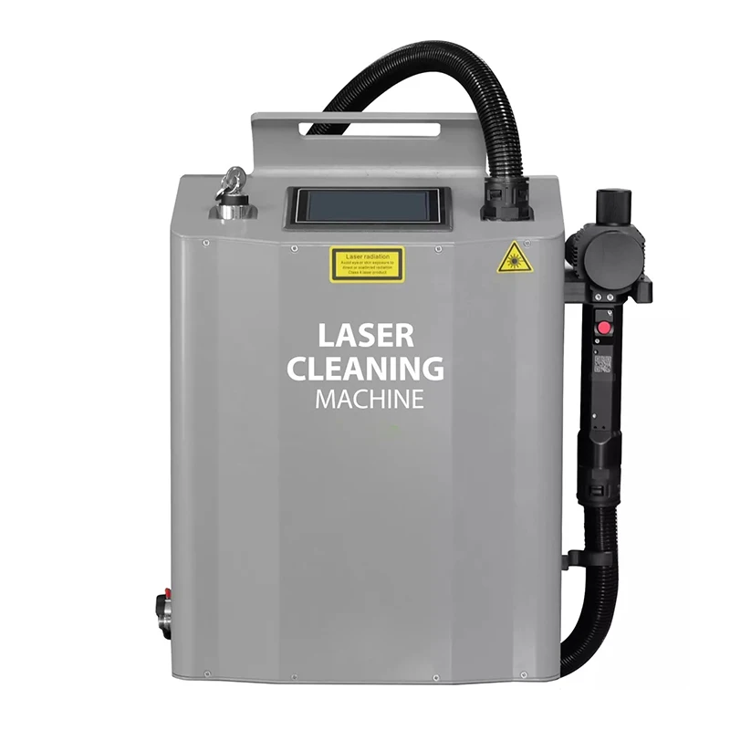 50w 100w 200w 300w Small Portable Handheld Wood Metal Laser Cleaner Fiber Pulse Laser Cleaning Machine Rust Removal Price